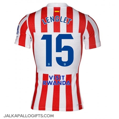 Atletico Madrid Clement Lenglet #15 Kotipaita 2025-26 Lyhythihainen